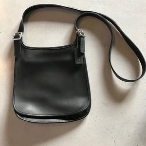 Vintage Black Coach Satchel